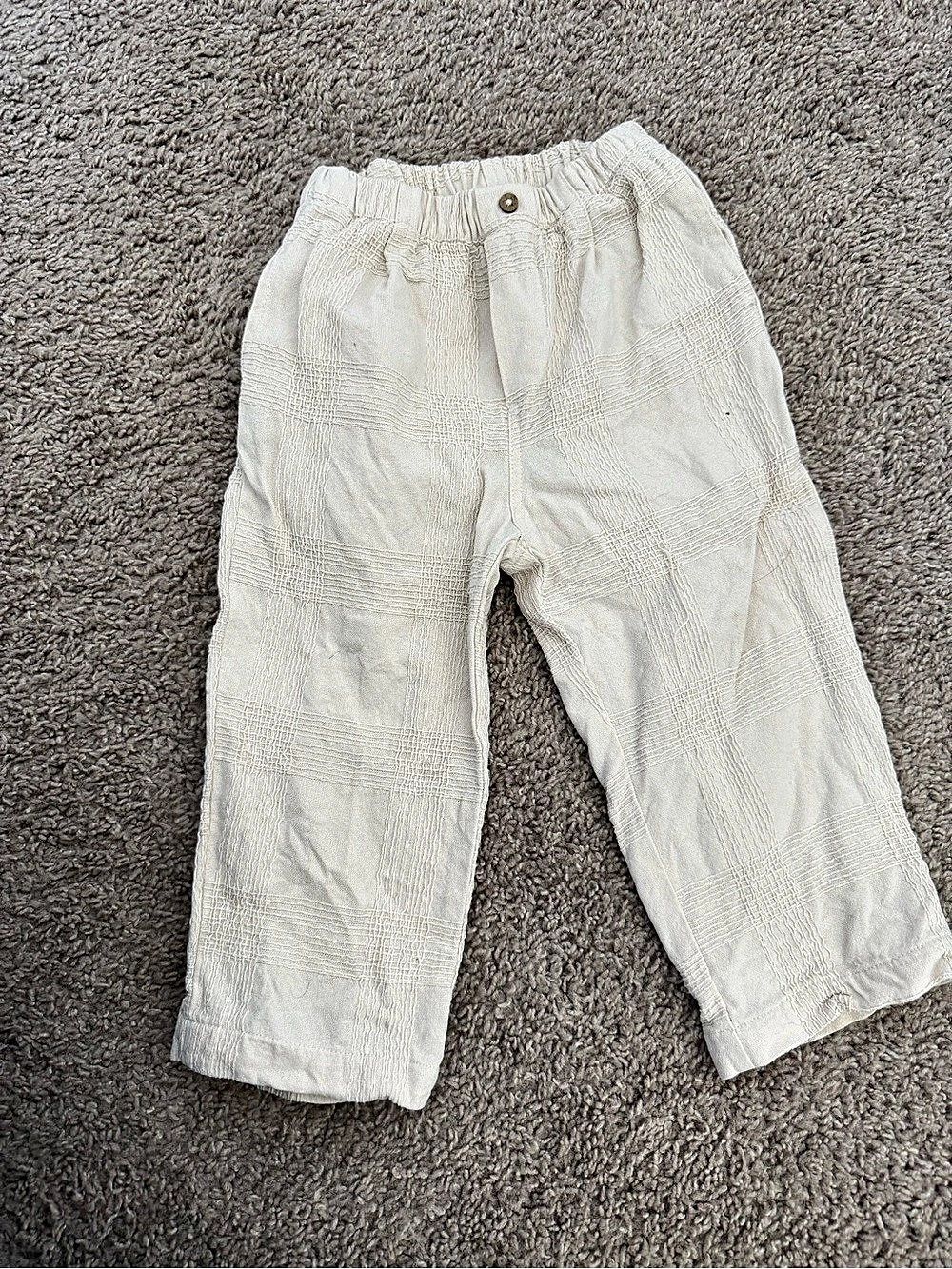 Zara Casual Pants in tan